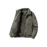 Армейский зеленый, с флисовой подкладкой, утолщенный, улучшенный