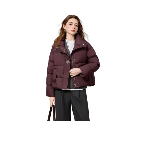 TOUCH Бургунди Женский Пух