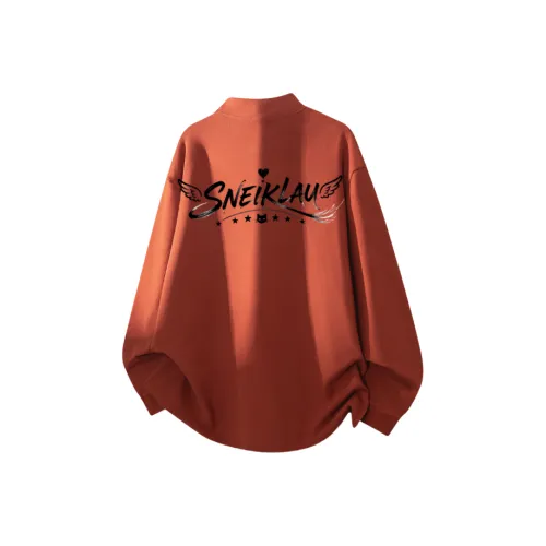 SNEIKLAU Red Unisex Свитшоты