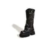 Черный с флисовой подкладкой