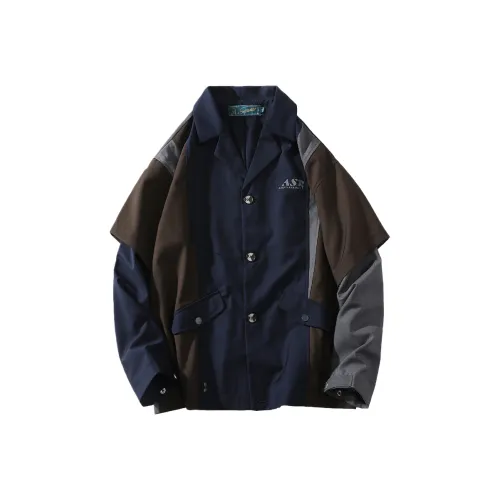 A SQUARE ROOT Бизнес-костюм пальто унисекс