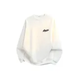 [Круглый вырез] Белый, с флисовой подкладкой