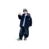 Темно-синий с флисовой подкладкой