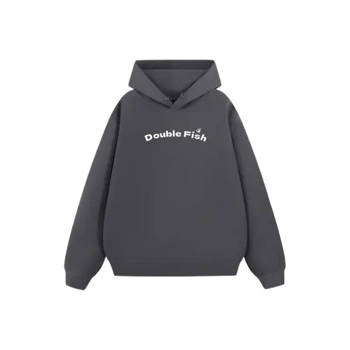 Двойная рыба Унисекс Свитшоты