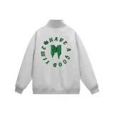 Бело-серый (утолщенный с флисовой подкладкой)