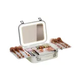 Кремовый белый (Двойные круглые крылья, свет, внутренний аккумулятор)