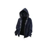 Темно-синий с флисовой подкладкой