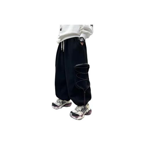 MUMUWU HOUSE Крутые черные школьные брюки