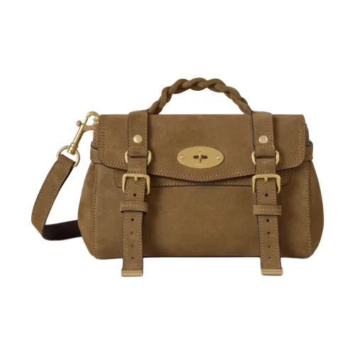 Тутовый Alexa Коровья кожа Сумка Мини Женские Песчано-землистый