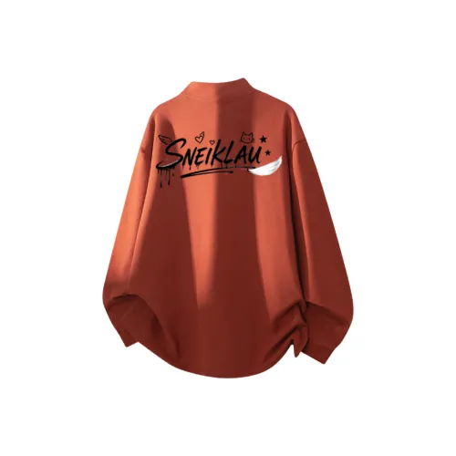 SNEIKLAU Red Unisex Свитшоты