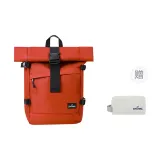 Оранжевая красная сумка для туалетных принадлежностей