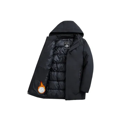 ZUOAN С капюшоном хлопковый пуховик мужской