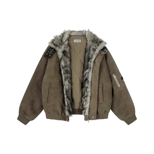 AINUOERMY Хлопковый пуховик женский