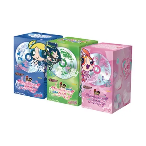 KAYOU Суперкрошки X Элемент Сумка Цветок Merch Collection Карта IP Аниме Карточки Целая коробка