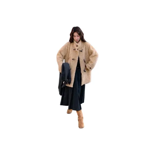 LAOYECHE Бархат Feel Пальто Женское