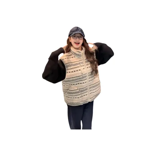 Cotton Gene Светлый хаки Женские жилеты