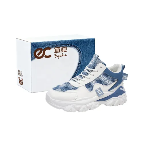 EGCHI Повседневная обувь Высокий топ Мужской