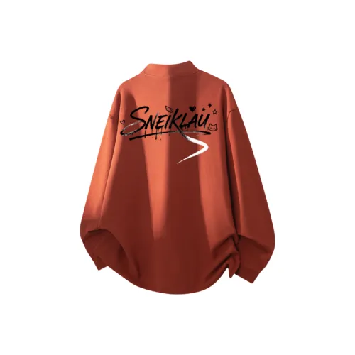 SNEIKLAU Red Unisex Свитшоты