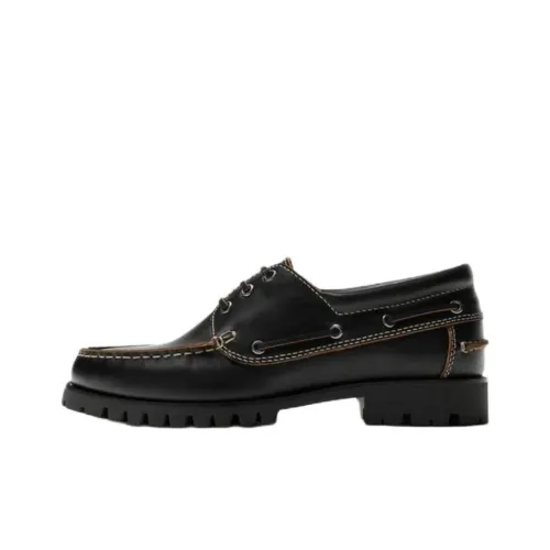 ZARA Collaboration Топсайдеры Черные Мужские