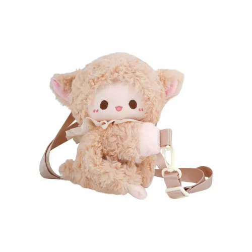 BAOZHU Полиэстер Сумка через плечо Средняя Женская Коричневая