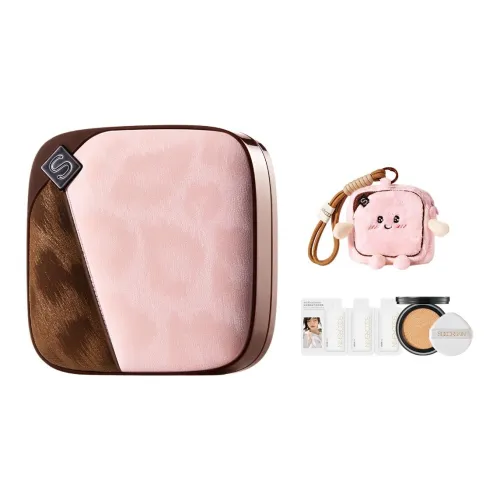 SOCORSKIN Леопардовый принт Воздушная подушка Прозрачный Росный Выравнивание тона кожи Контроль жирности Маскирующий