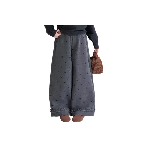 T.MOO Серые Школьные Брюки