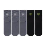 5 пар (3 темно-серых + 2 черных)