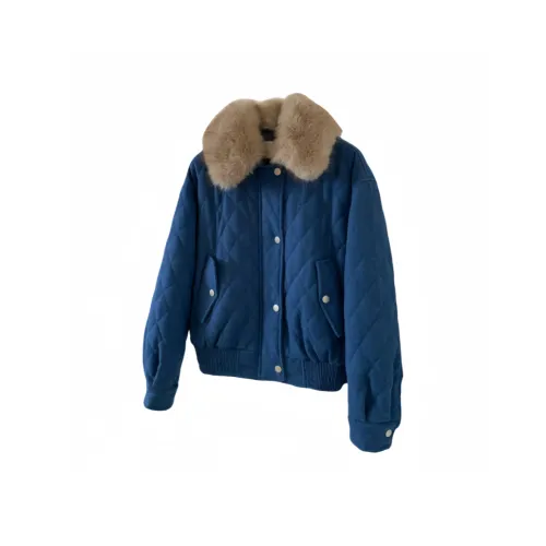 KKX Синий Женский пуховик