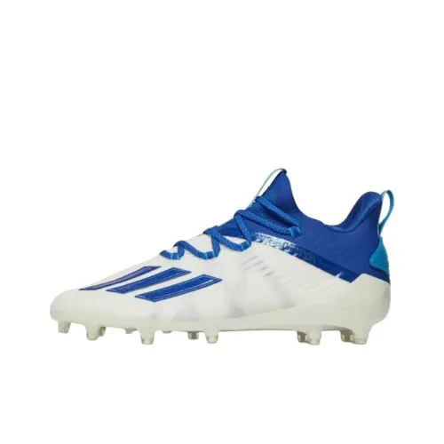 Adidas Adizero FG Твердый Грунт Устойчивый к Износу Дышащие Футбольные Бутсы Мужские Синие Белые