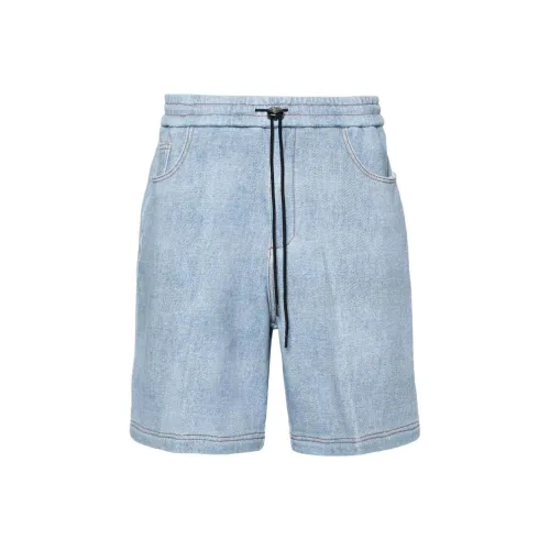 EMPORIO ARMANI SS24 Джинсовые шорты Мужской Синий