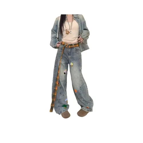 BRG Синий Женские Джинсы