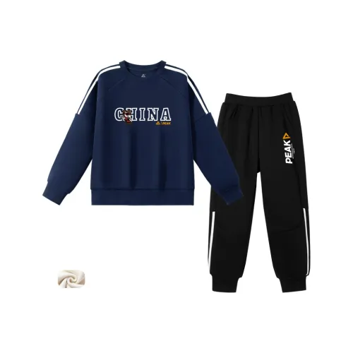 PEAK Темно-синий PK Скейтборд Лошадь Черный PK Желтый Белый Логотип K KIDS Повседневная спортивная одежда