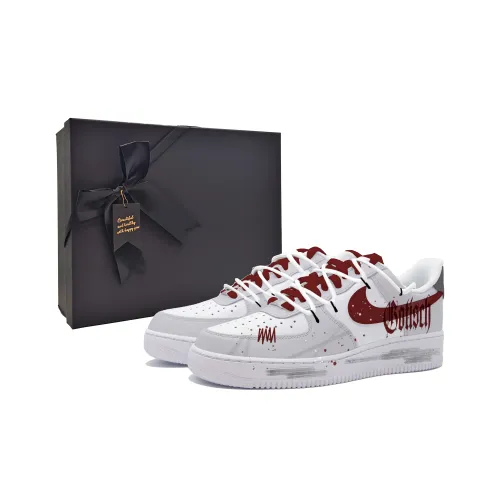 Nike Air Force 1 Blood Порт Призрачный MH Project Аbrasion Resistant Легкий Увеличение Высоты Низкий Топ