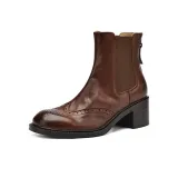 Коричневый с флисовой подкладкой