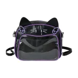 Чёрный и фиолетовый.