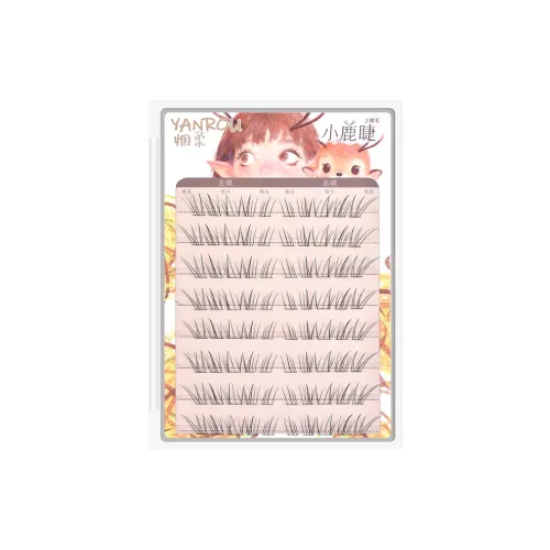 YANROU Олень Кисть для туши Клей Бесплатно Накладные ресницы Воздух LIKE Root Разделенный Мягкий 2025 Повседневный