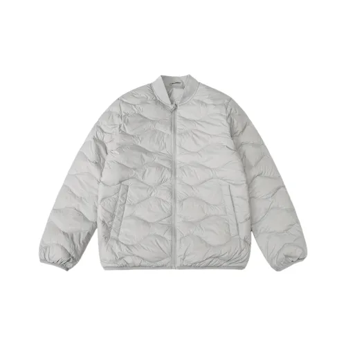 HOKLV Слон Серый Унисекс Пуховики