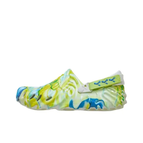 Kenny Scharf X Salehe Bembury x Crocs Сабо Унисекс Лунный серый