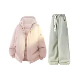 Розовый + Грязно-желтый