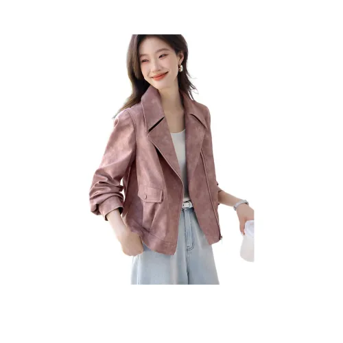 MOHANYIMEI Cropped Coat Women's