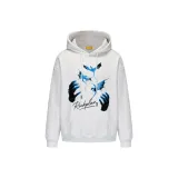 Белый Серый Худи