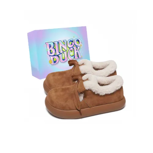 BINGO DUCK Флоковые Снежные Ботинки Женские