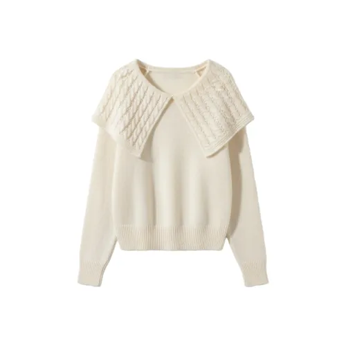 POPO.INFO Белый Женский Трикотаж