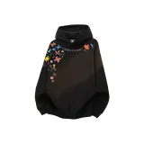 Black Thin Sweatshirt  
Черный тонкий свитшот