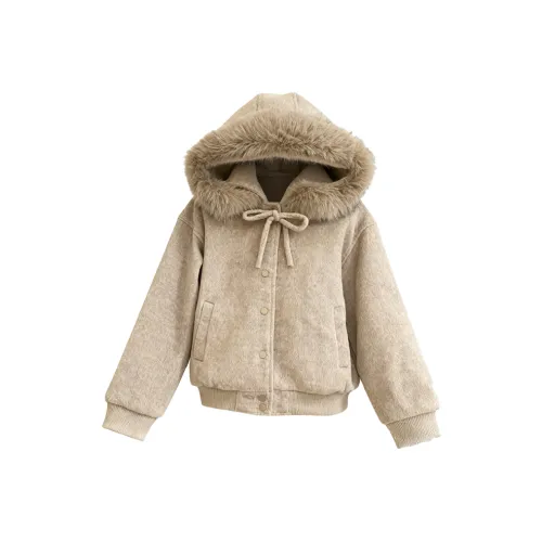 MAISON VINSON Овсяные унисекс куртки