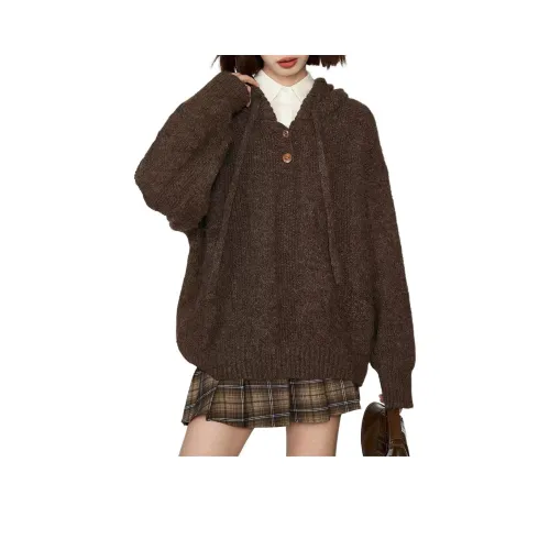 BQERTY Кофе Женские Трикотаж