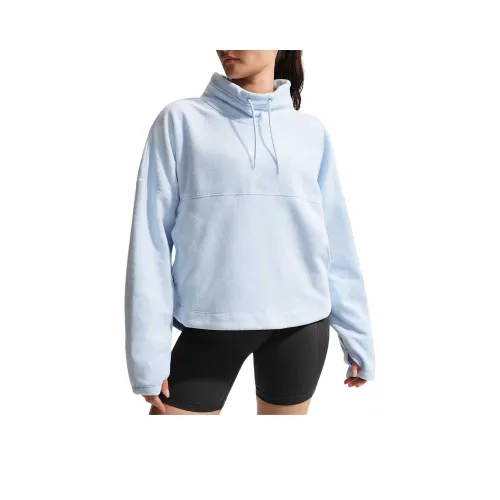 Nike Sky Blue White Женские Флисовые куртки