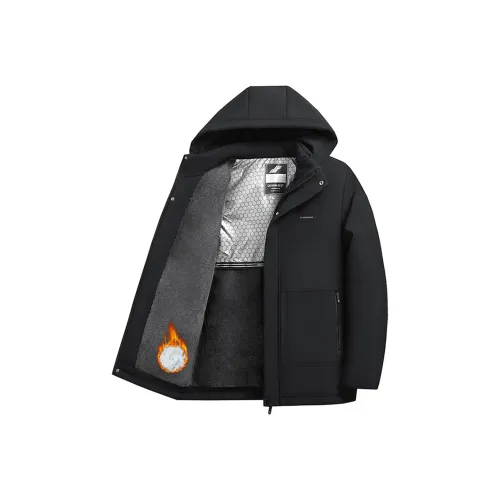 ZUOAN Воротник-стойка Пуховая куртка Мужская