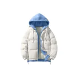 Хаки с пыльно-синим