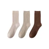 [3 упаковки] Светло-розовый 1 - Светло-кофейный 1 - Коричневый 1